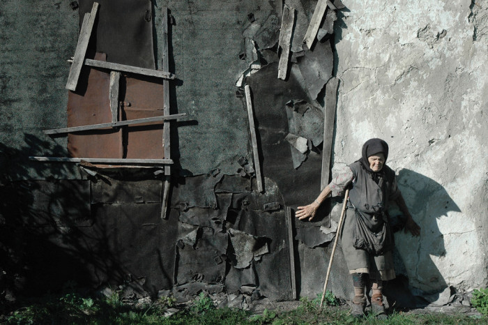 Слепая жительница села Большедмитровка. Автор фотографии: Андрей Архипов.