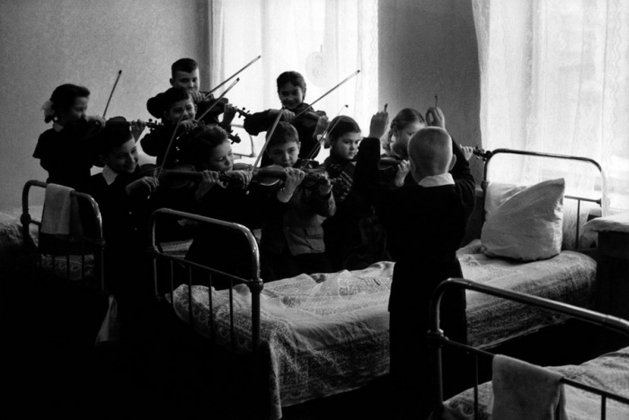 Музыкальная школа в Одессе, 1962 год.
