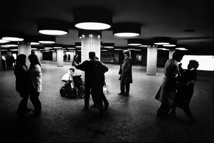Подземка в Берлине, 1983 год.