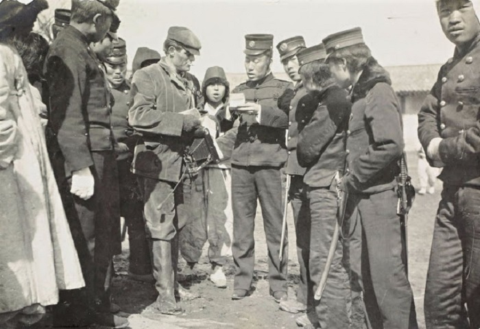 Арест Джека Лондона в Корее в 1904 году.