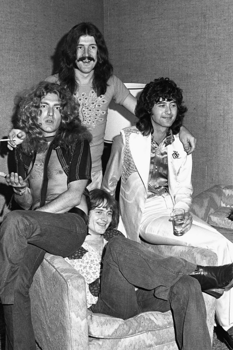 Led Zeppelin, 1973 год. Автор фотографии: Джеймс Фортуна.