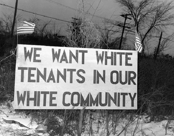 «Мы хотим белых арендаторов в нашем Белом сообществе».