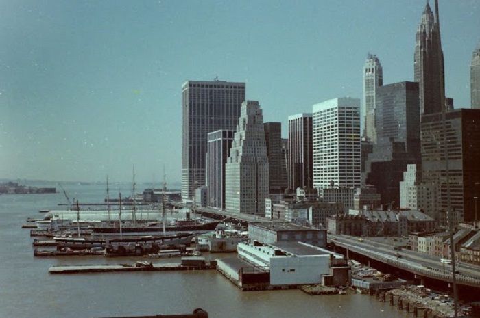 Исторический центр Нью-Йорка. США, 1980-е годы.