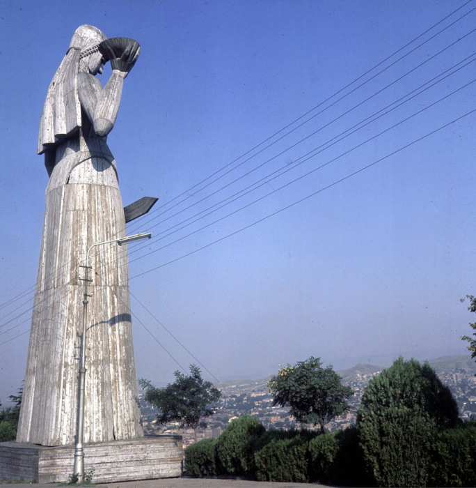 Монумент Мать Картли. СССР, Тбилиси, 1963 год.