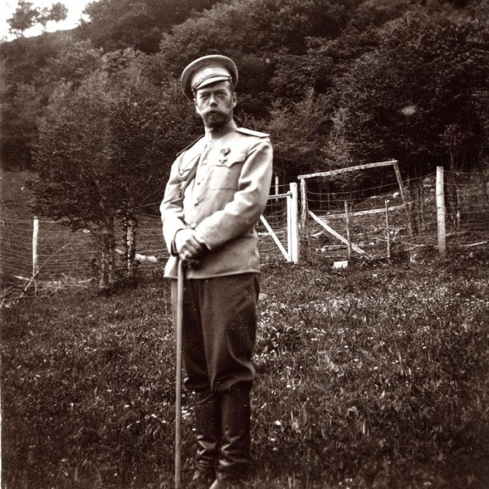 Редкие фотографии Николая II из архива подруги императрицы Анны Вырубовой.