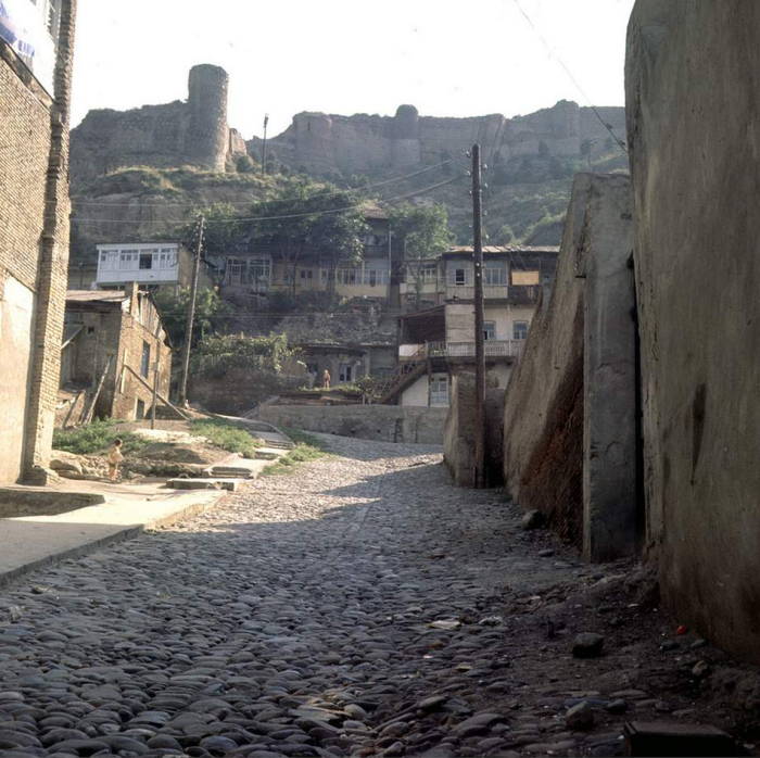 Улица старого города. СССР, Тбилиси, 1963 год.