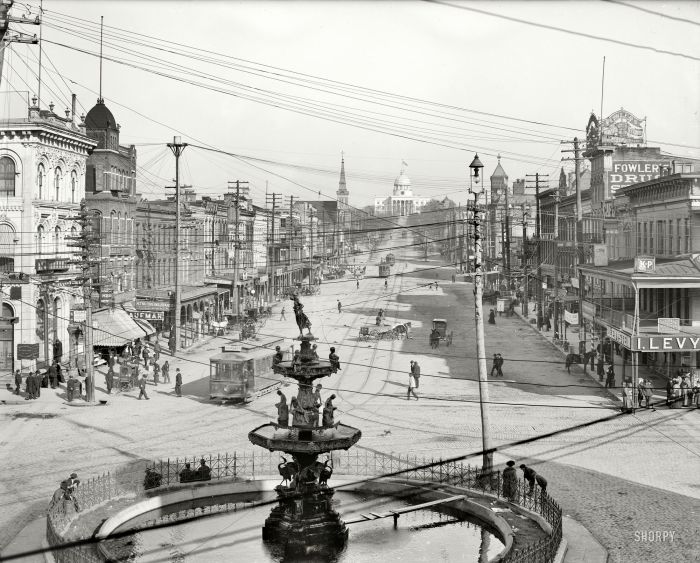 Фонтан на Декстер-авеню. США, Монтгомери, 1906 год.