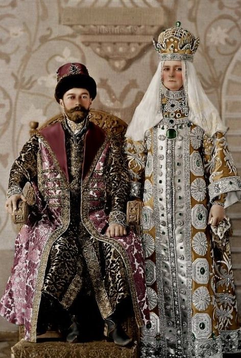 Николай II и Александра Федоровна.