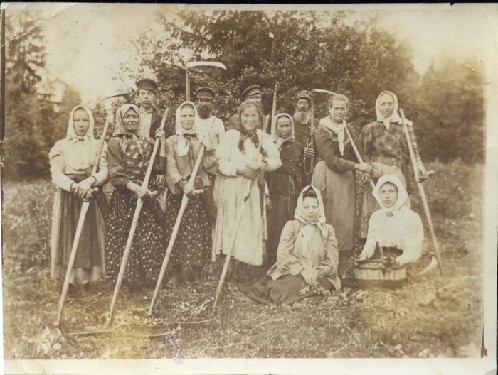 В деревне Красниково, Солигаличский уезд, 1908 год.