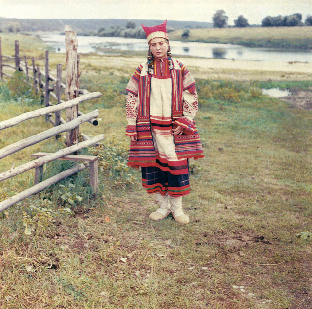 Этническое платье. Рязанская губерния, 1979 год.