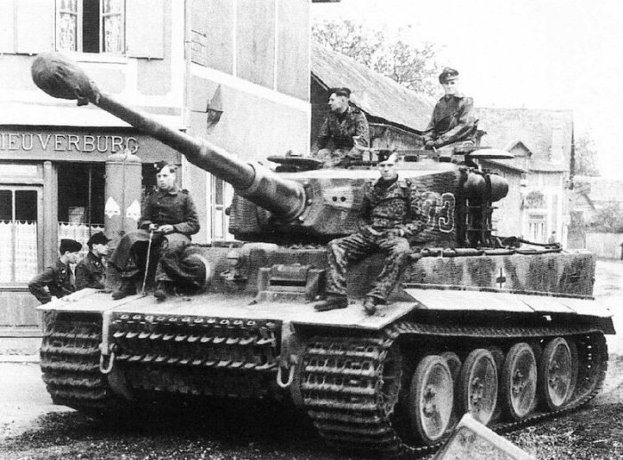 Немецкий тяжёлый танк Panzerkampfwagen VI.