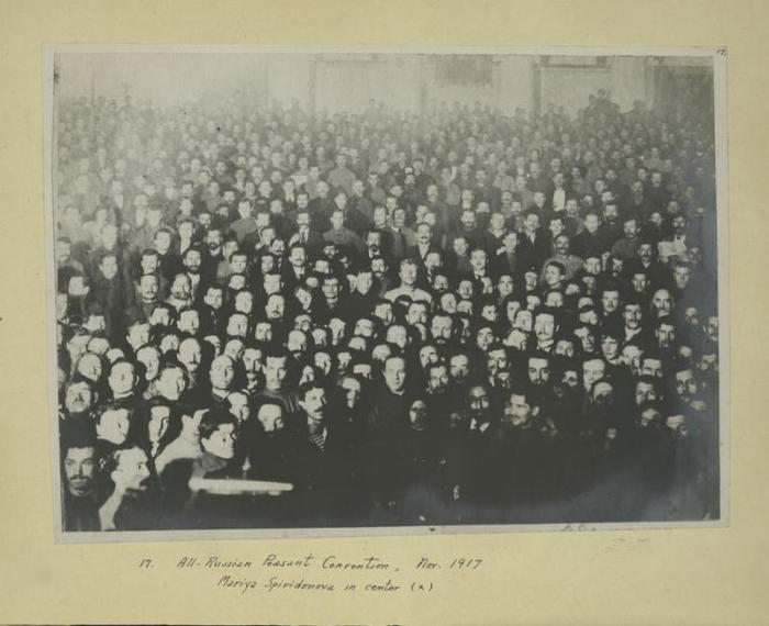 II Всероссийский Съезд Советов крестьянских депутатов, ноябрь 1917 года.