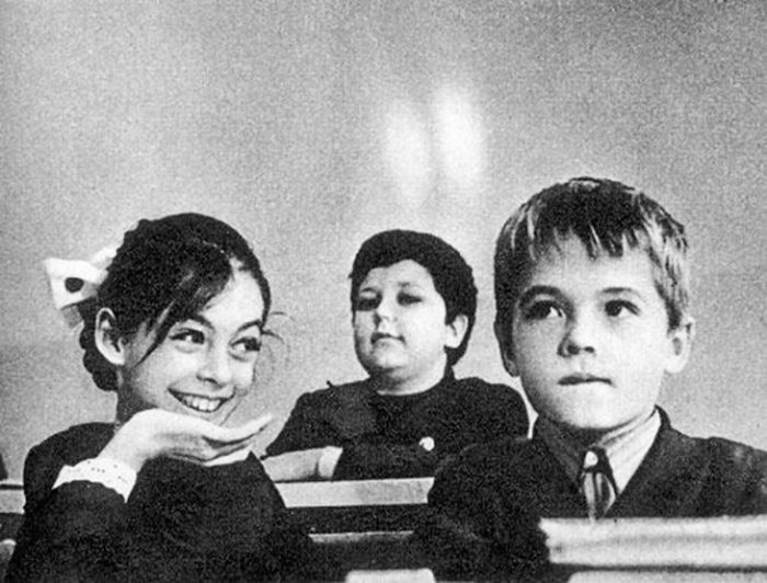 Школьные годы. Автор фотографии Сидорский, 1976 год.