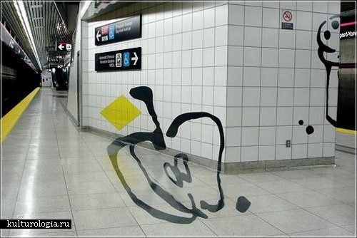 Подземное искусство на станции метро Bayview в Торонто от Пании Кларк Эспинал (Panya Clark Espinal)