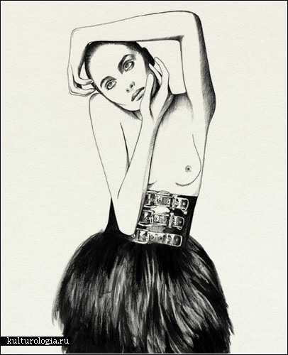 Черно-белые иллюстрации Рикардо Фуманаля (Ricardo Fumanal)