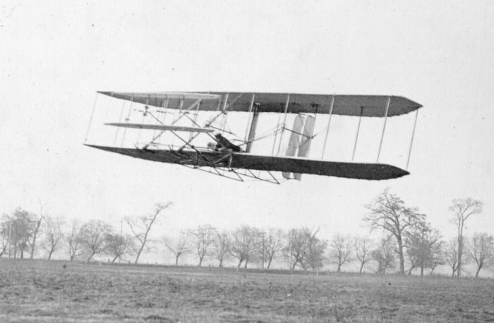 Полет самолета Wright Flyer II, 1904 год. | Фото: wright-brothers.org.