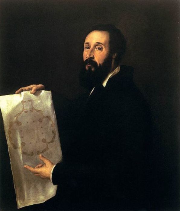 Портрет Джулио Романо кисти Тициана.
