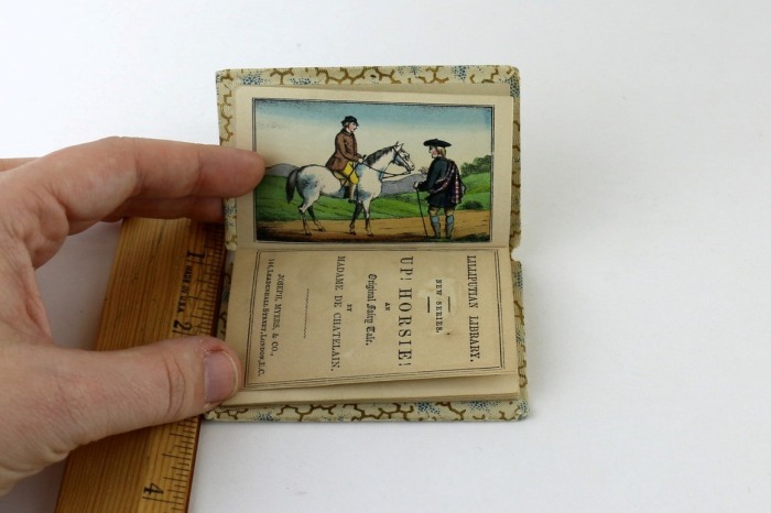 Сказка «Ап! Лошадка!» английской писательницы Клары де Шателейн. Лондон, 1850 год.