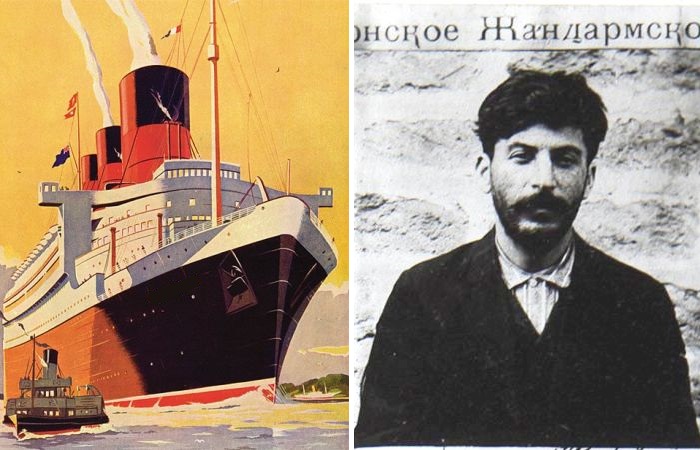 Иосиф Сталин по кличке Коба – вероятный грабитель черноморских пароходов.