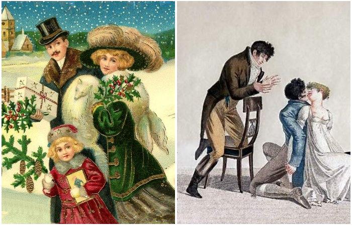 Традиции и развлечения на Рождество в викторианской Англии.