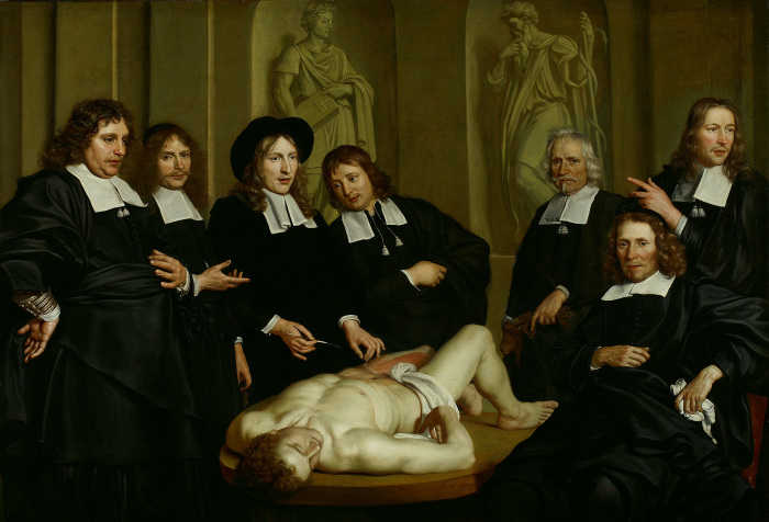 Урок анатомии Фредерика Рюйша. Адриан Баккер, 1670 год. | Фото: commons.wikimedia.org.