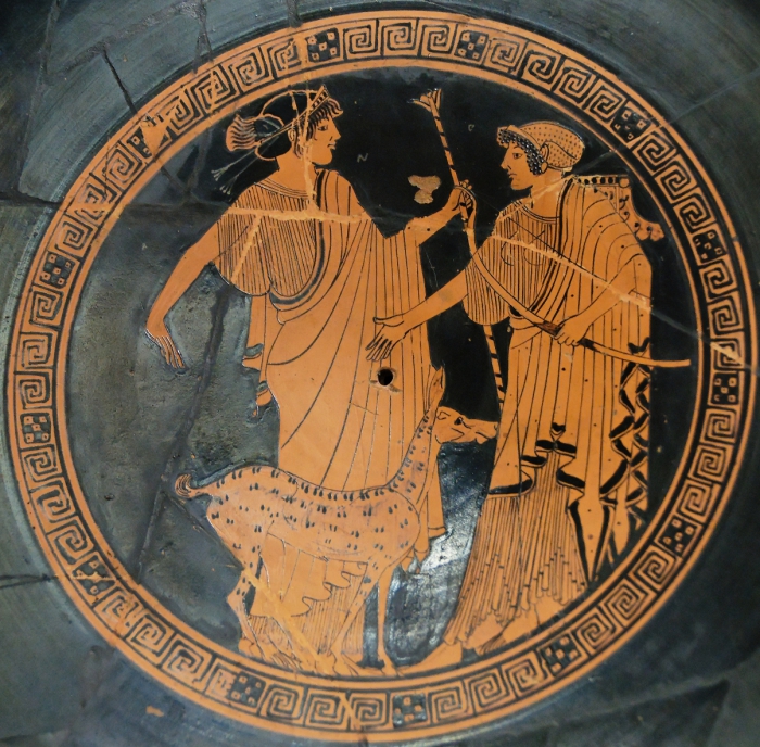 Аполлон и Артемида. 470 г. до н.э. | Фото: en.wikipedia.org.