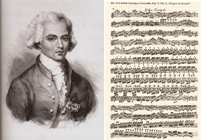 Шевалье де Сен-Жорж – скрипач, который оказал влияние на Моцарта. | Фото: atlasobscura.com.