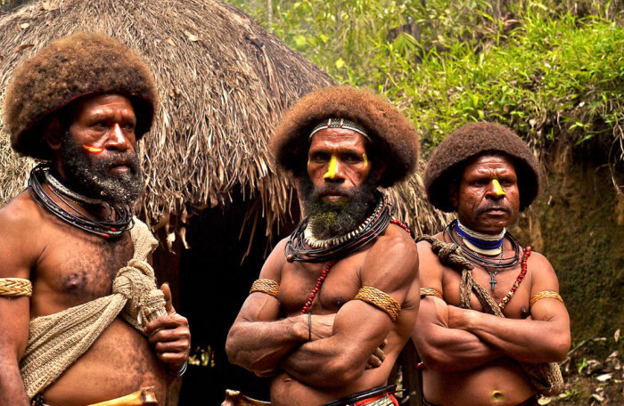 Папуасы Новой Гвинеи. | Фото: mignews.com.ua.