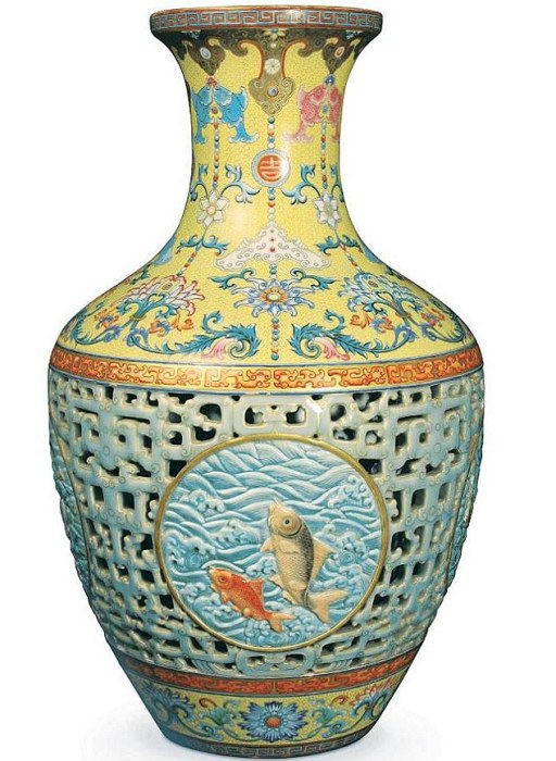 Китайская ваза династии Цин. | Фото: dailymail.co.uk.