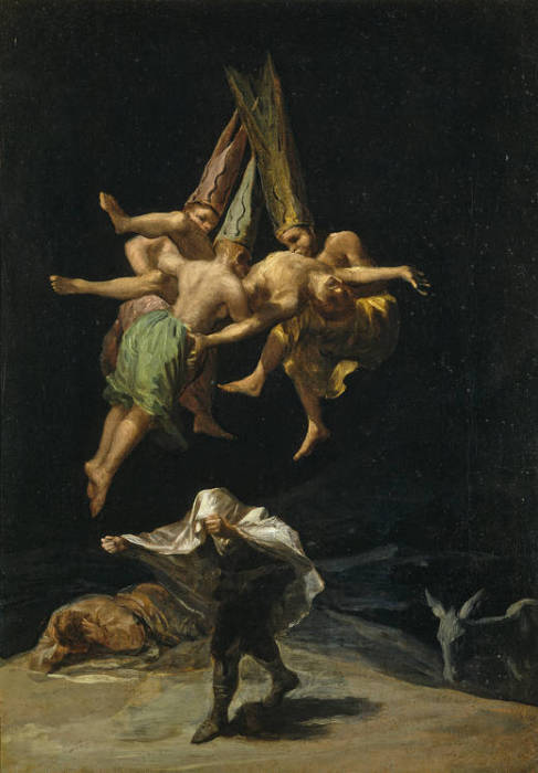 Полет ведьм. Франсиско Гойя, 1707-1798. | Фото: commons.wikimedia.org.