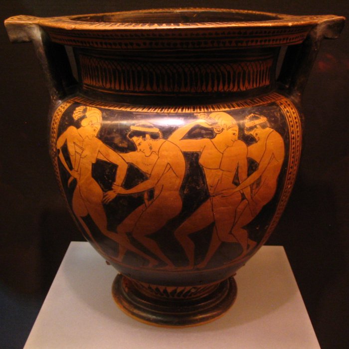 Греческая ваза с интимными картинками. | Фото: farm4.static.flickr.com.