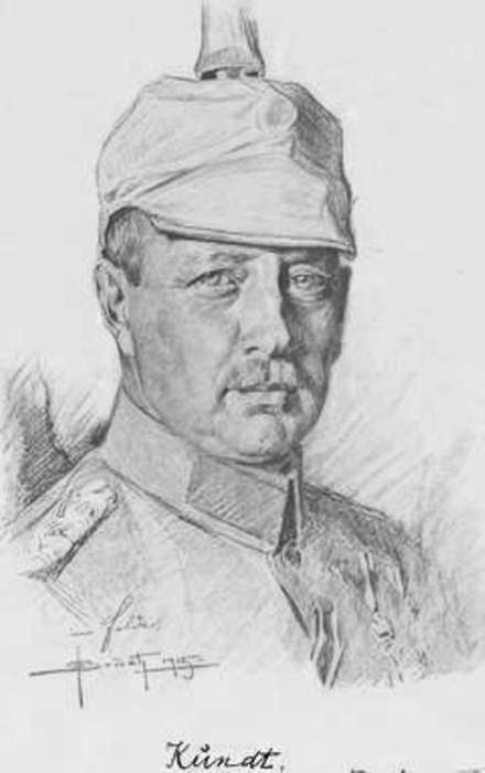 Немецкий генерал Ганс Кундт, 1915 год. | Фото: austro-hungarian-army.co.uk.