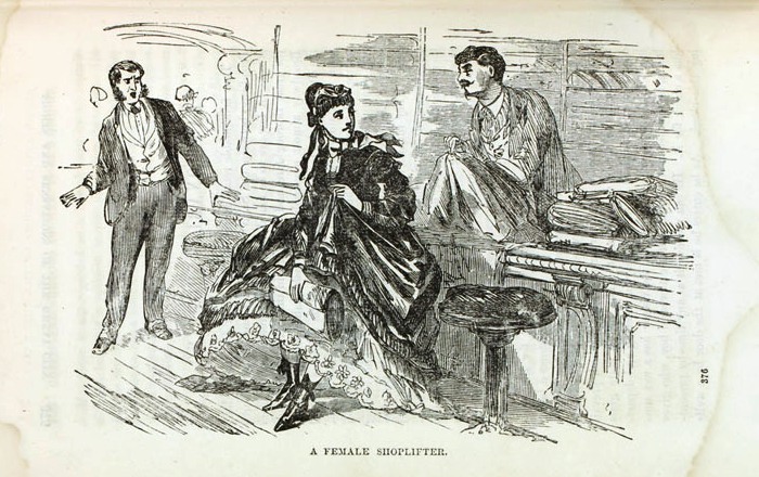 Женщины-грабители, 1872 год. | Фото: librarycompany.org. 