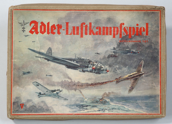 Воздушно-боевая настольная игра, 1941 год. | Фото: atlasobscura.com.