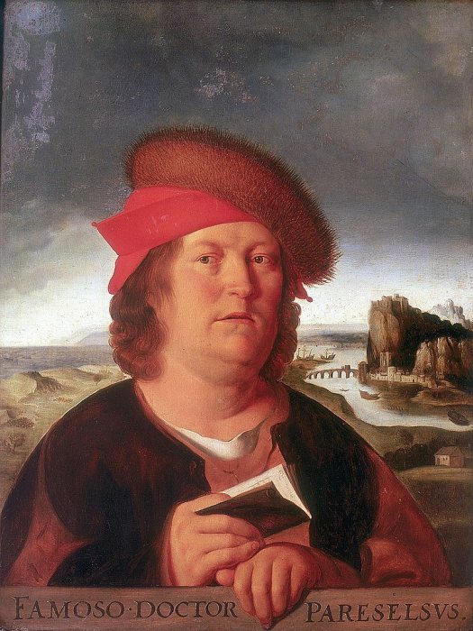 Портрет доктора Парацельса. Квентин Массейс, XVI век. | Фото: commons.wikimedia.org.