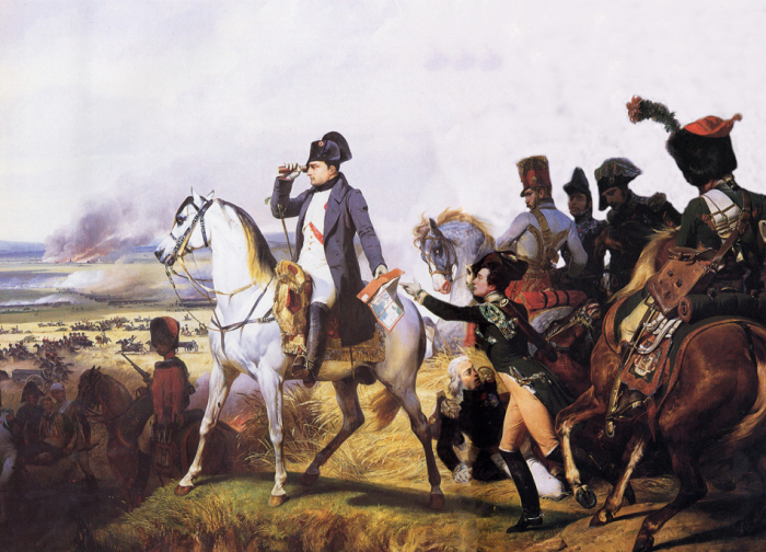 Наполеон во время битвы при Ваграме 6 июля 1809 г. Орас Верне. | Фото: pro100-mica.livejournal.com.