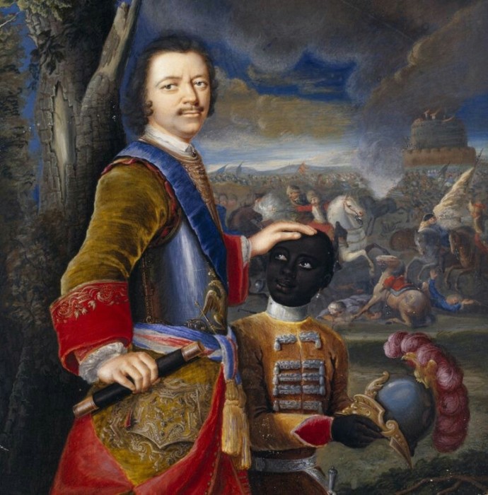 Портрет царя Петра I. Густав фон Мардефельд, 1707 год. | Фото: it.pinterest.com.