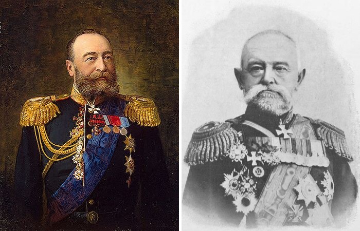 Вице-адмирал Е.И. Алексеев и генерал-лейтенант Н.П. Линевич – российские командующие в войне с ихэтуанями.