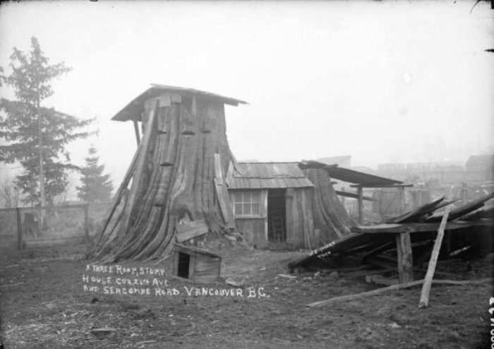 Трехкомнатный дом, сделанный из пенька. Маунт Плезант (Mount Pleasant), Британская Колумбия, Канада. | Фото: boingboing.net.