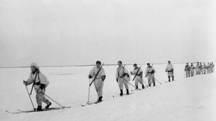 Финские лыжники. | Фото: peda.net.