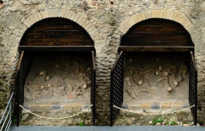 Итальянский археологический сюрприз: пирокластический выброс Везувия.