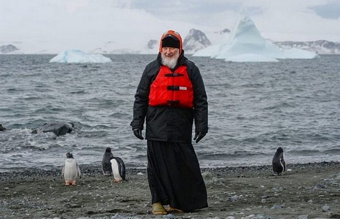 Необычное путешествие в Антарктиду патриарха Кирилла.