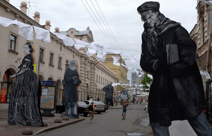 «День Достоевского» в Санкт-Петербурге./Фото: 5uglov.ru