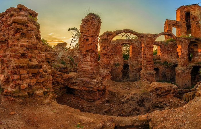 Руины Гольшанского замка./ Фото: tvoiregion.by