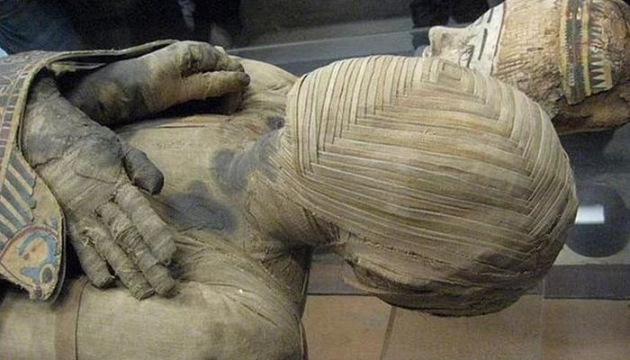 Пелена мумии./ Фото: mt.eg.ru