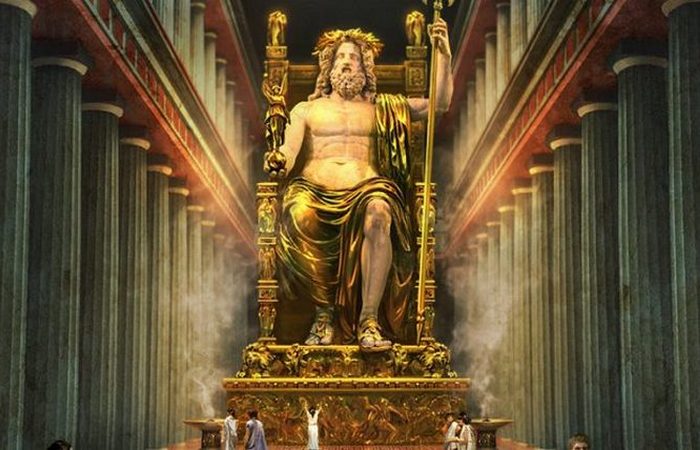 Семь чудес света: статуя Зевса.
