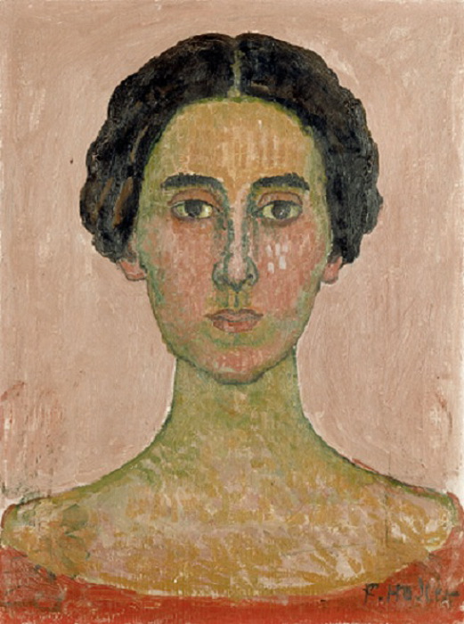 Ходлер Ф. Портрет Валентин Годе-Дарель (1912)