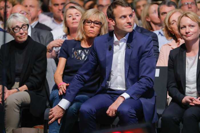 Эммануель Макрон и его жена,12 июля 2016 год. / Фото: www.parismatch.com