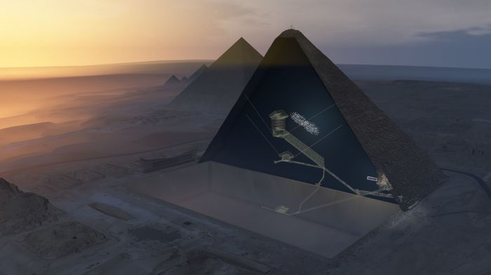 Исследователям удалось обнаружить пустоту в Великой Пирамиде. / Фото: www.tehnot.com