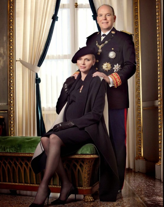 Князь Монако Альберт II с супругой. / Фото: www.blogspot.com